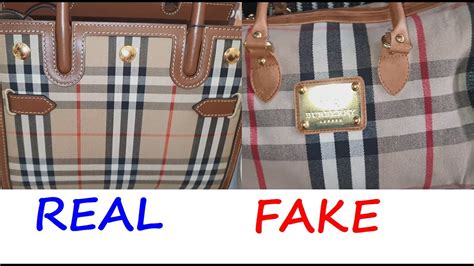 how to tell if burberry bag is real|burberry knockoff bags.